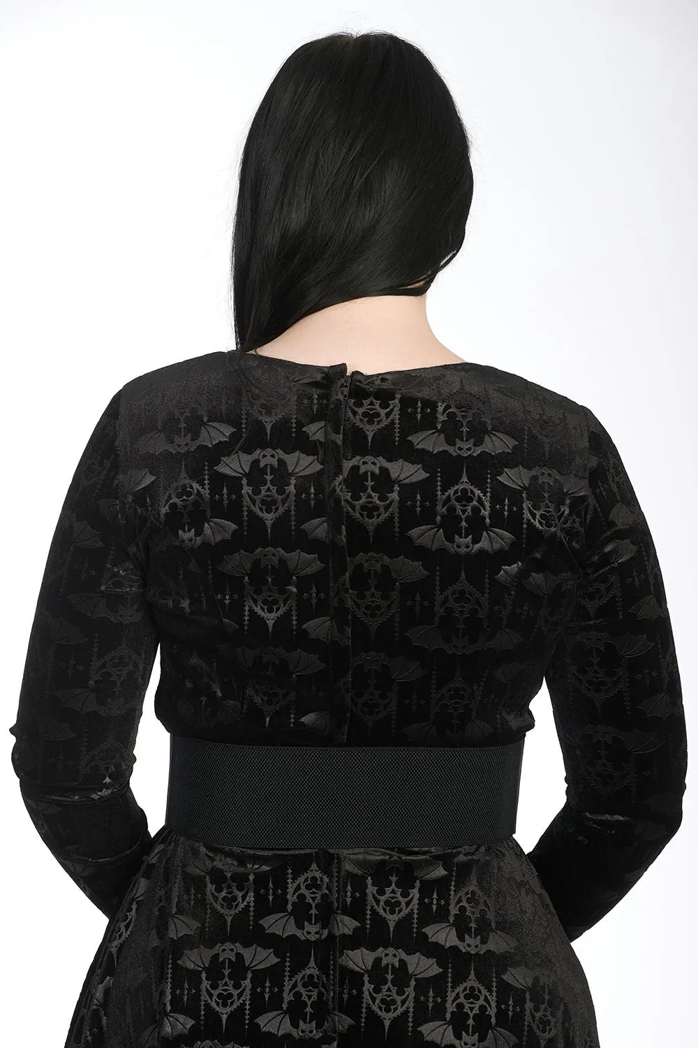 Banned Fire Amour Belt with Embossed Skulls - Size UK 8 to 10 Left Only!