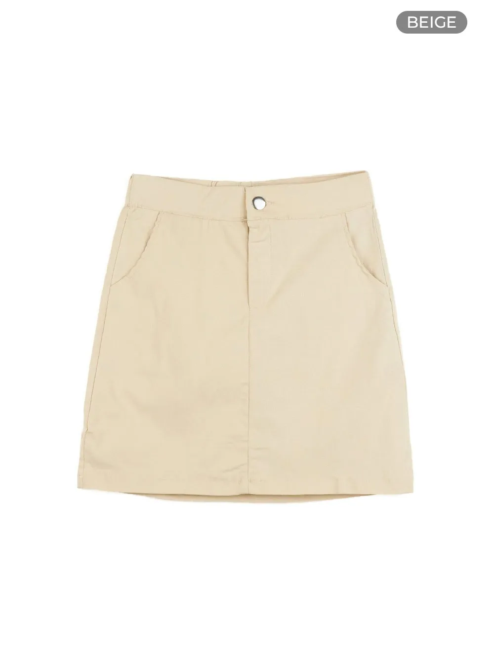 Basic Slim Mini Skirt OL411
