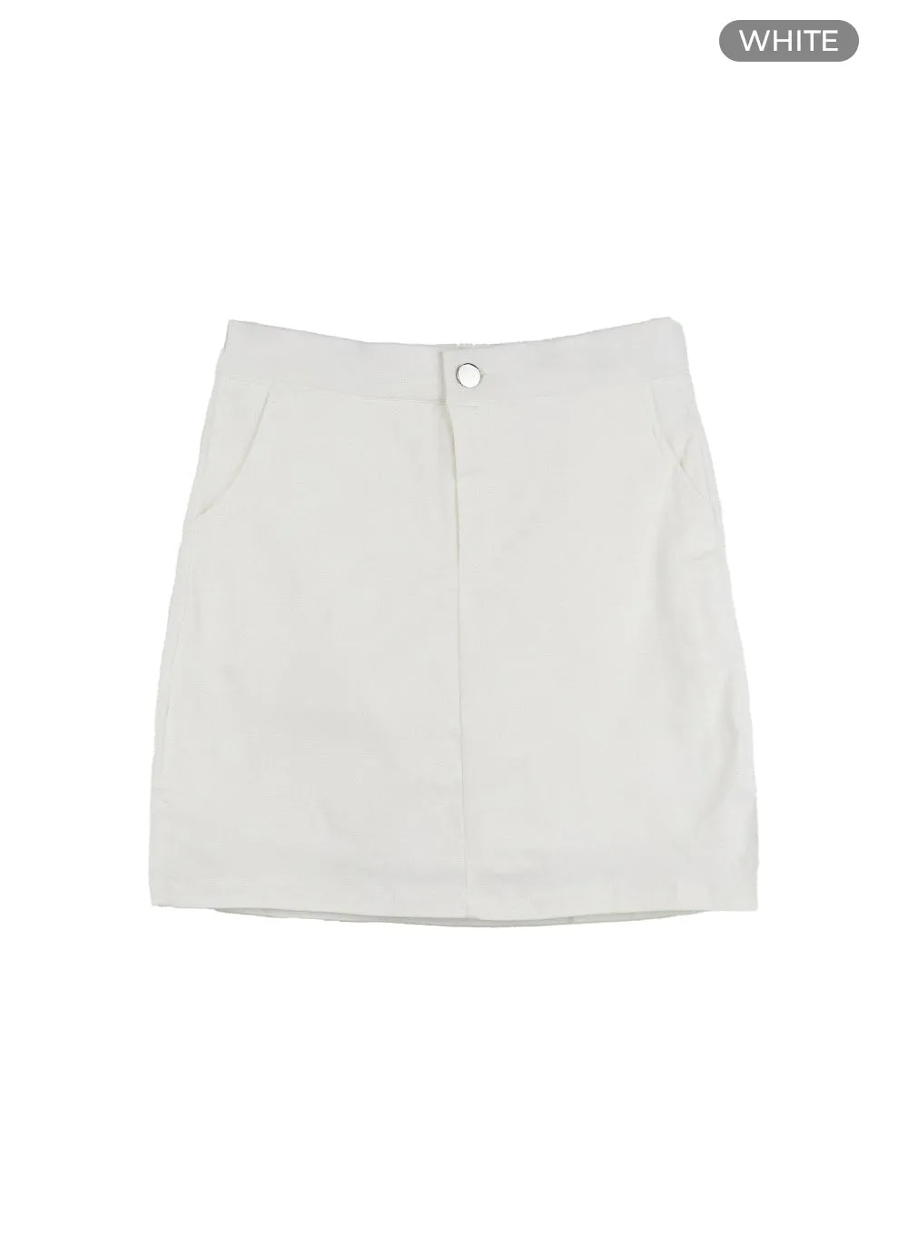 Basic Slim Mini Skirt OL411