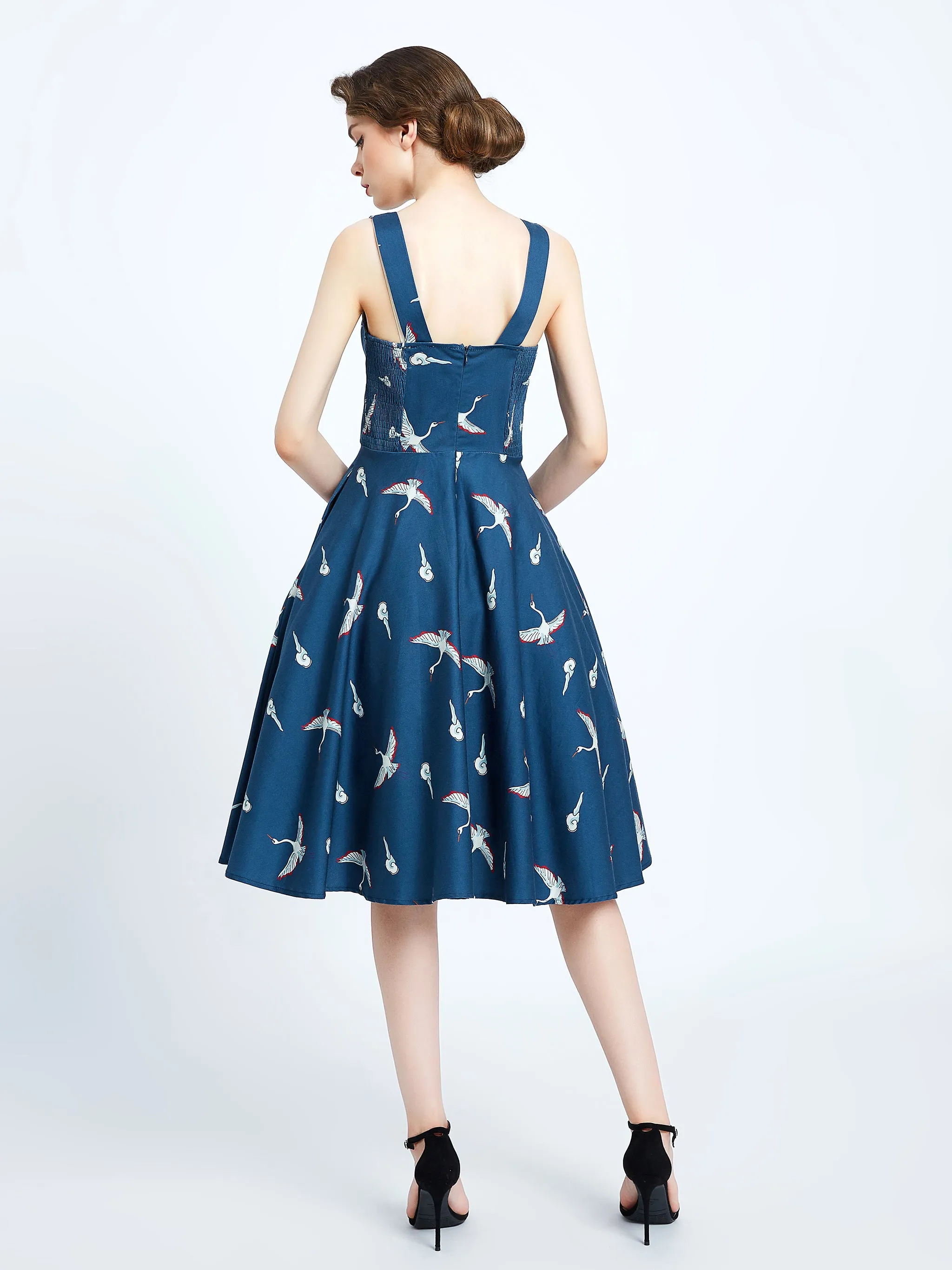 Crane Sleeveless Dress