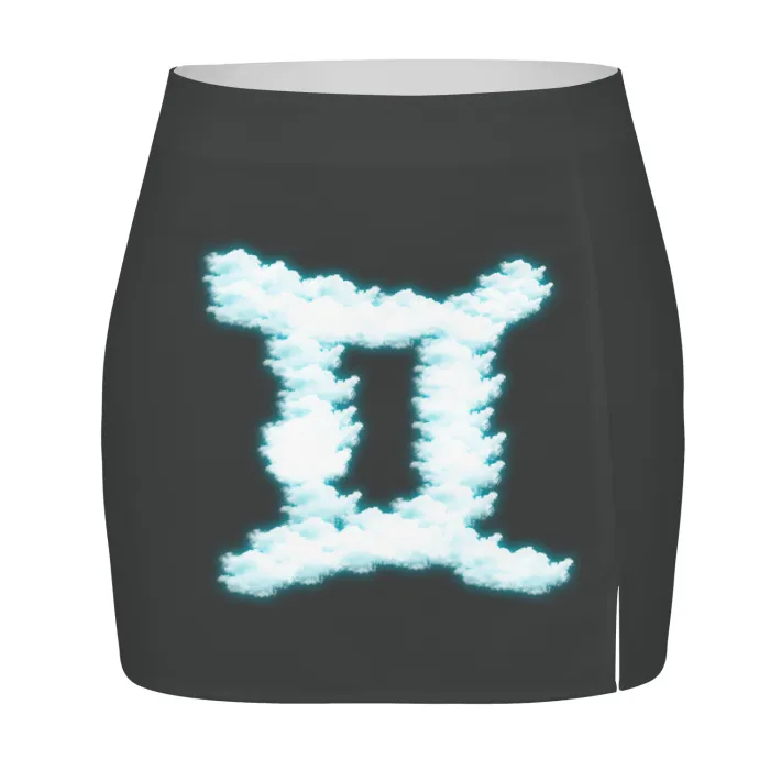 Gemini Split Hem Skirt