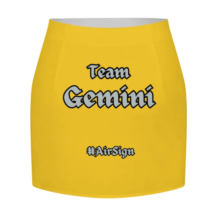 Gemini Split Hem Skirt