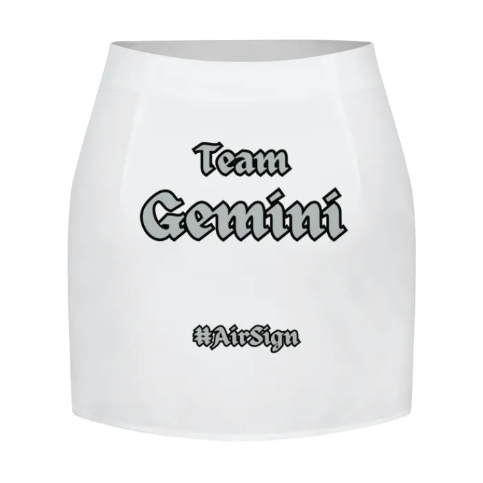 Gemini Split Hem Skirt
