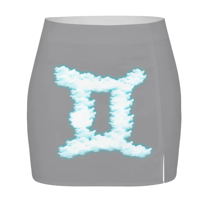 Gemini Split Hem Skirt