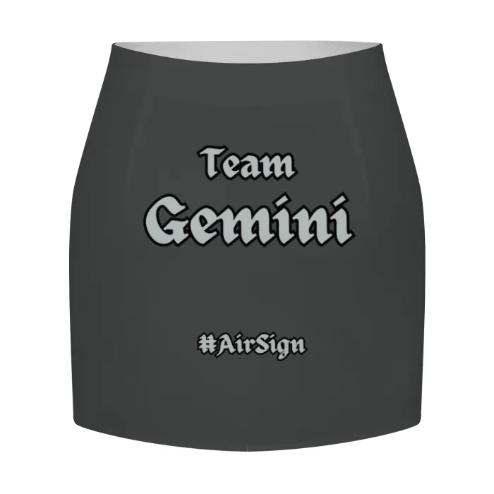Gemini Split Hem Skirt