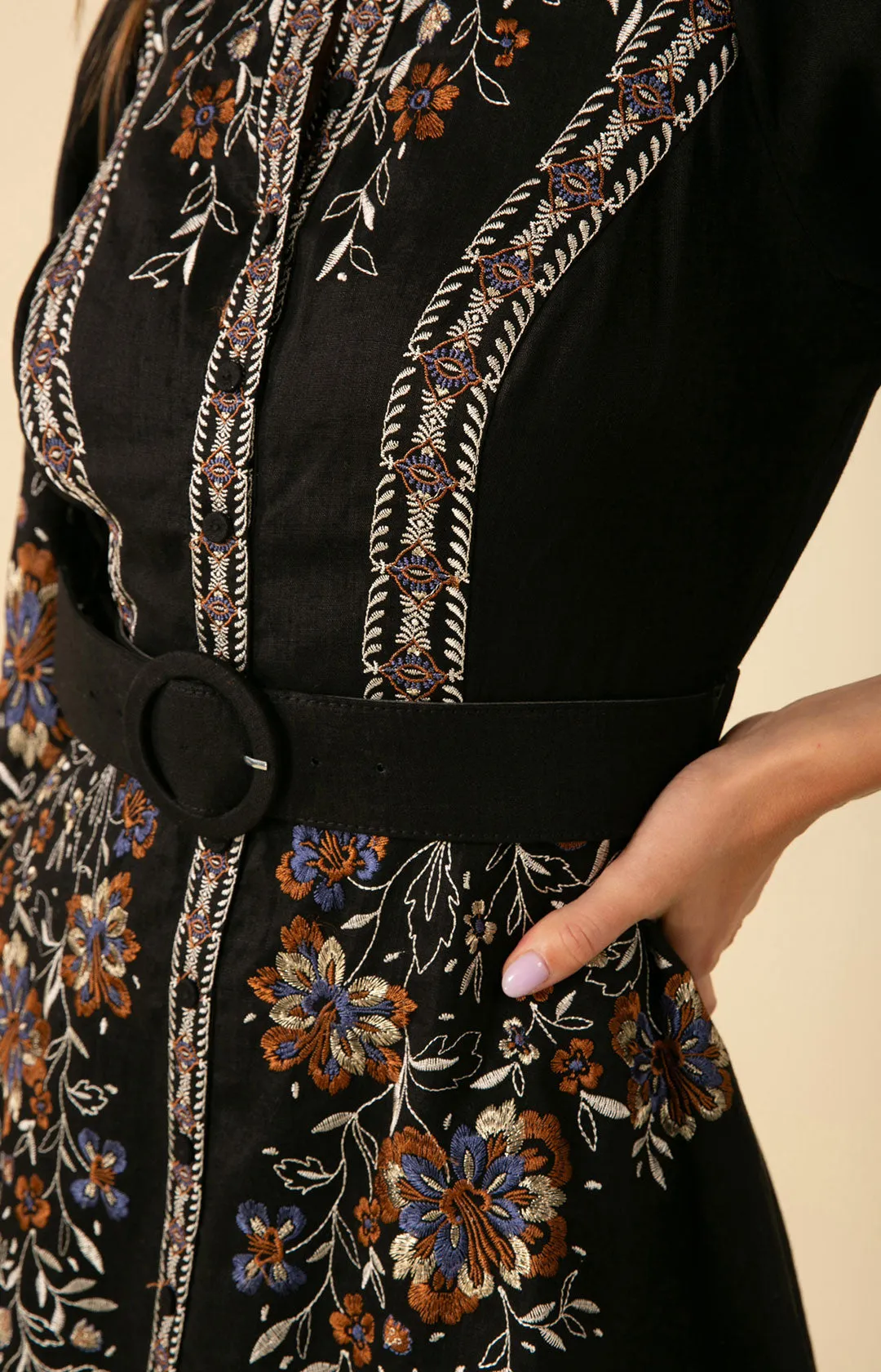Melissa Embroidered Dress