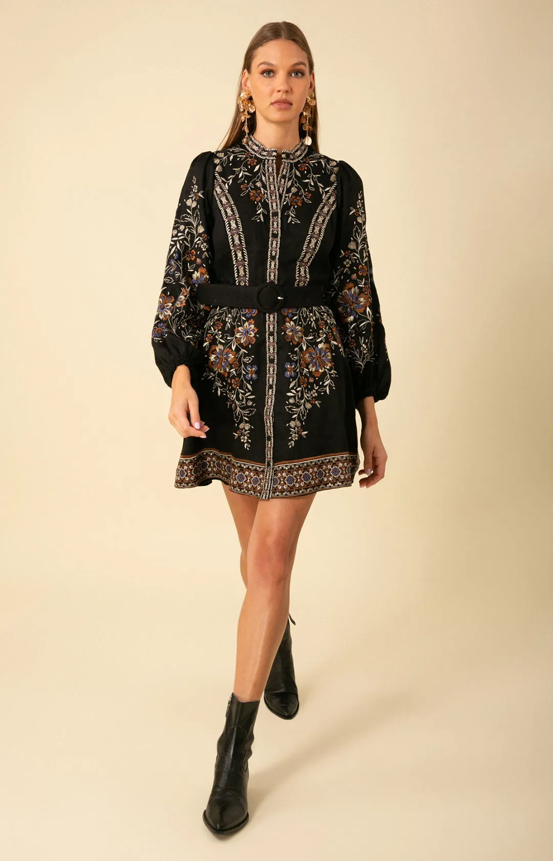 Melissa Embroidered Dress