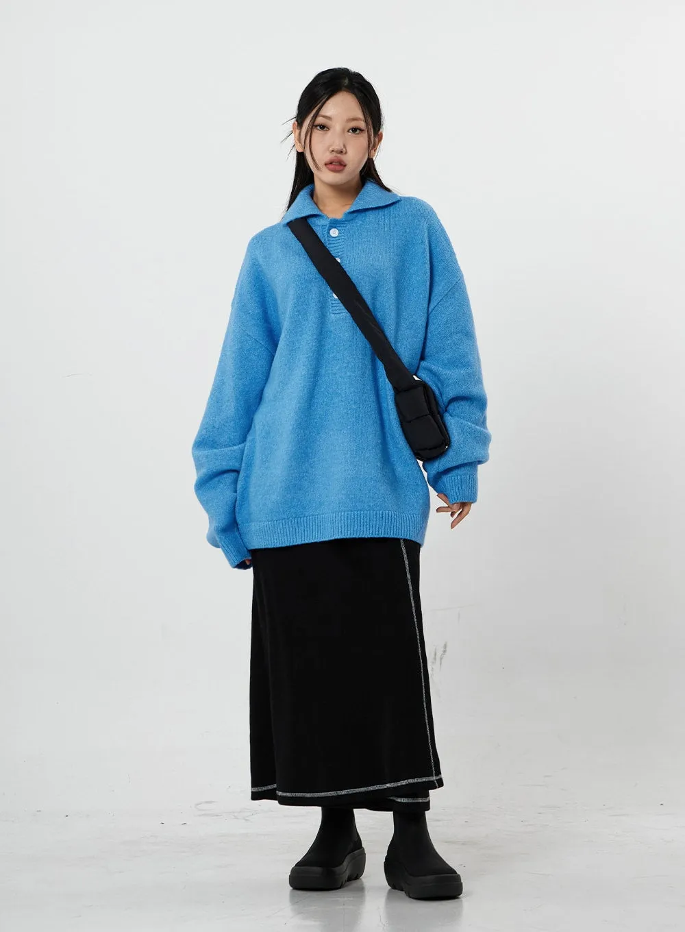 Stitch Wrap Skirt CS21