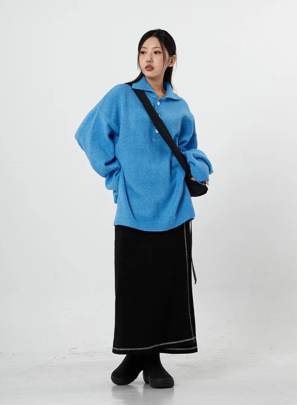 Stitch Wrap Skirt CS21