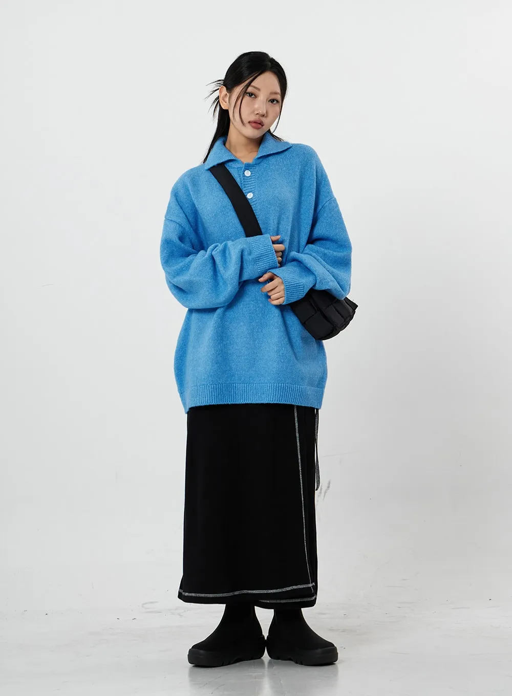 Stitch Wrap Skirt CS21