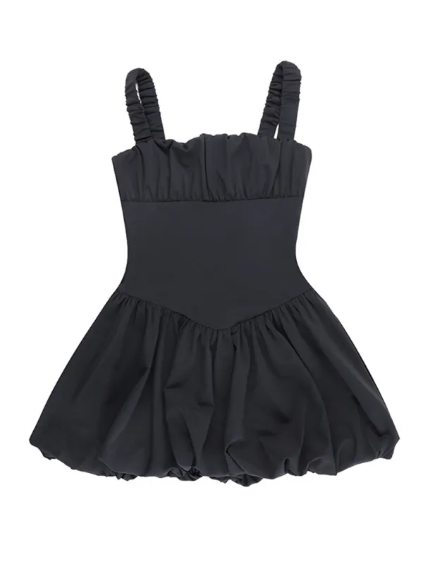 TEEK - Tank Puffy Pocketed Dress