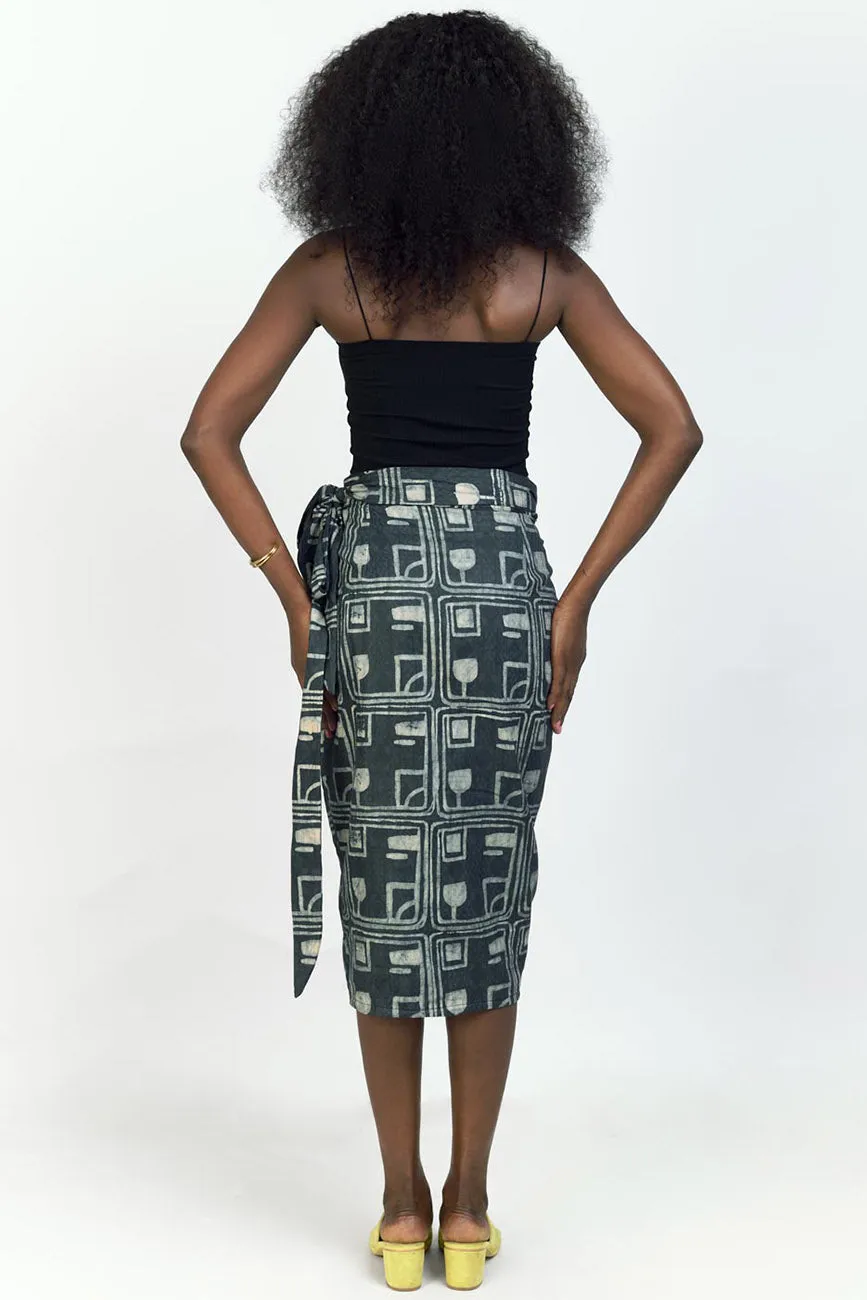 Wrap Skirt - Coco Charcoal