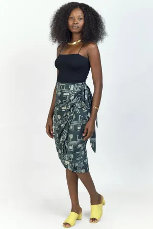 Wrap Skirt - Coco Charcoal
